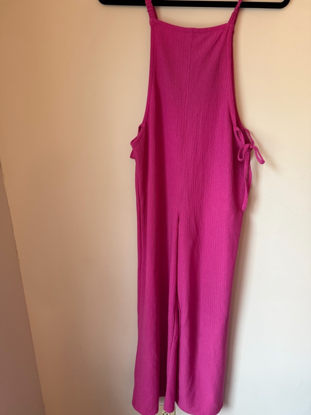 Bright Fuchsia Sleeveless Jumpsuit